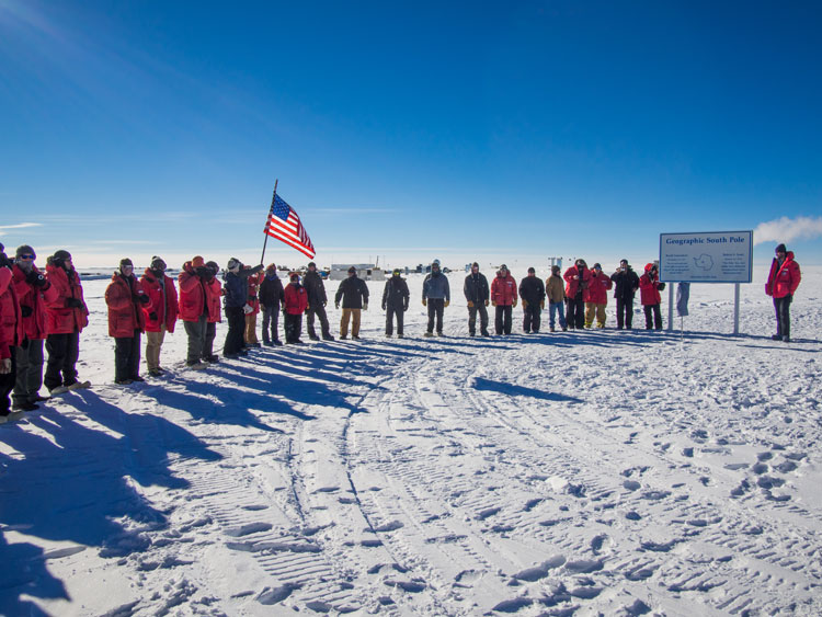 south pole crew