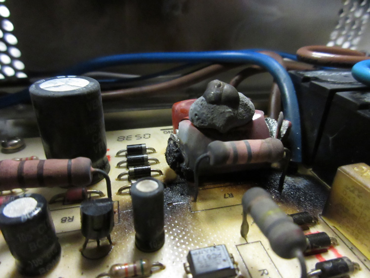 burst capacitor on power supply