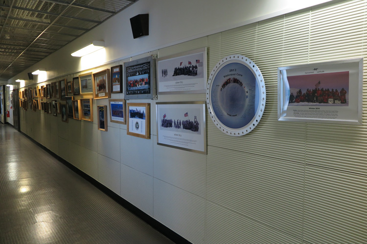 group photo wall