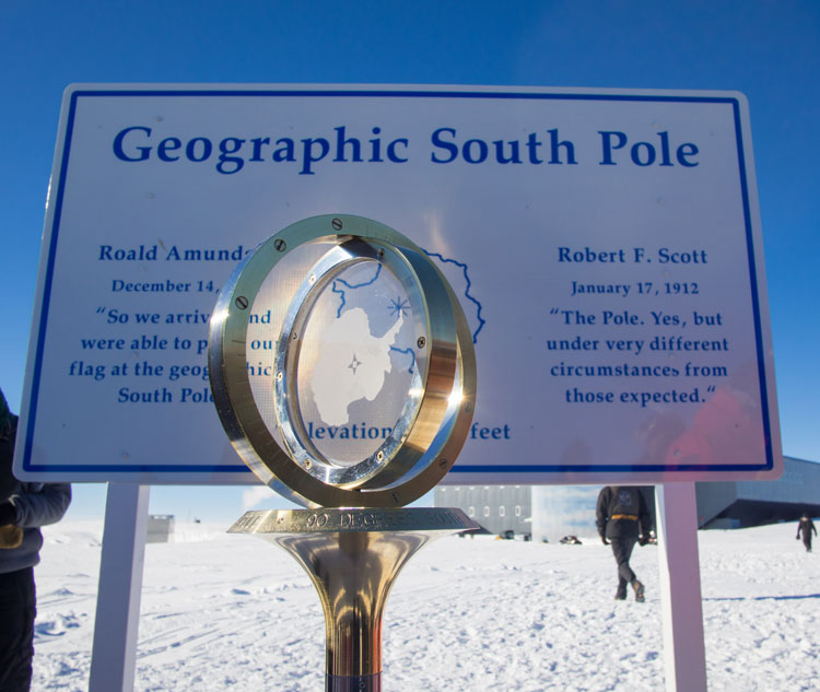 southpole marker