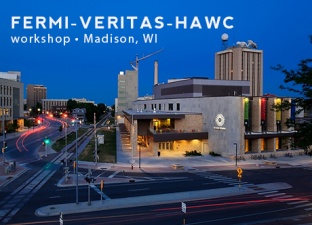 poster ad for the Fermi-Veritas-HAWC workshop